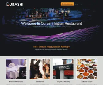 Myqurashi.uk(Qurashi Indian Restaurant) Screenshot