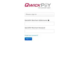 MYqwickpay.com(QwickPAY) Screenshot