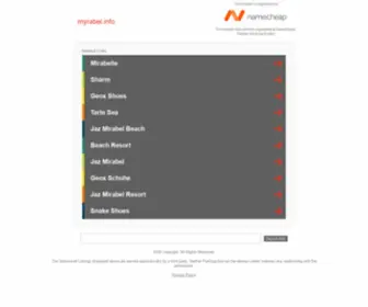 Myrabel.info(Myrabel info) Screenshot