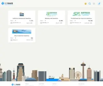Myrace.com(Race Results) Screenshot