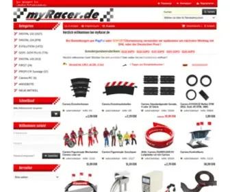 Myracer.de(Der Günstige Carrera Rennbahn Shop. Alle Rennbahnsysteme vom Carrera) Screenshot
