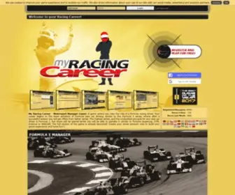 Myracingcareer.com(My Racing Career) Screenshot