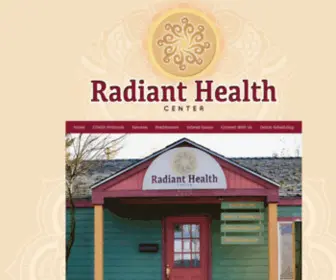 Myradianthealth.com(Radiant Health Center) Screenshot