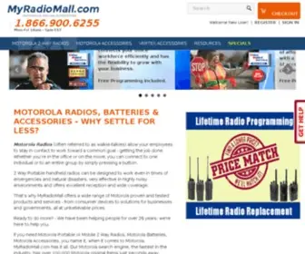 Myradiomall.com(Motorola Radios) Screenshot