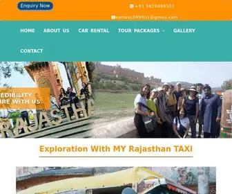 Myrajasthantaxi.com(Home) Screenshot