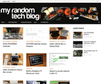 Myrandomtechblog.com(MyRandomTechBlog) Screenshot