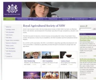 Myras.com.au(Royal Agricultural Society of NSW) Screenshot