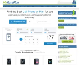 Myrateplan.com(Wireless Phone Service) Screenshot