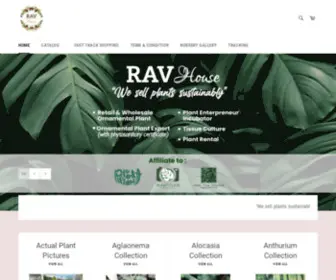 Myravhouse.com(House Plants) Screenshot