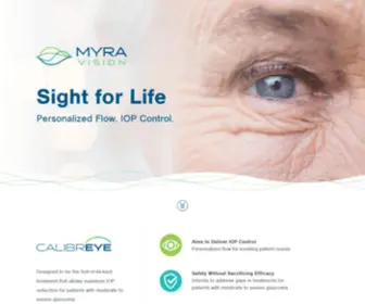 Myravision.com(Myra Medical) Screenshot