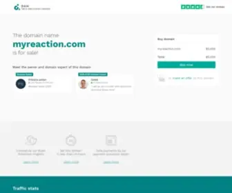 Myreaction.com(myreaction) Screenshot