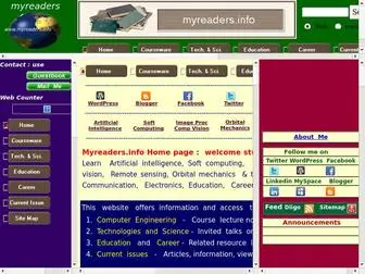Myreaders.info(Myreaders info) Screenshot