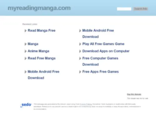 Myreadingmanga.com(Myreadingmanga) Screenshot