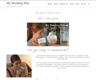 Myreadingpets.com(Parrot Training Classes) Screenshot