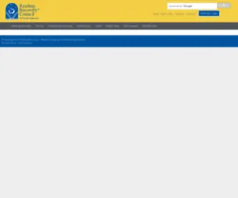Myreadingrecovery.org(Reading Recovery Council of North America) Screenshot
