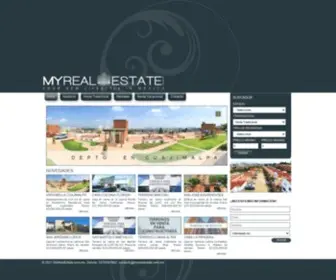 Myrealestate.com.mx(My Real Estate) Screenshot