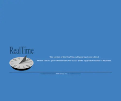 Myrealtime.com(RealTime Home Page (app) Screenshot