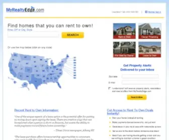 Myrealtyedge.com(Contact Us to find out more about Foreclosure Listings in your area) Screenshot