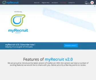 Myrecruit.co.za(Multipurpose Responsive HTML5 Themes with Animated Metro Slider) Screenshot