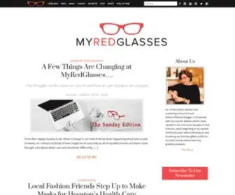 Myredglasses.com(Houston Fashion and Lifestyle Blog) Screenshot