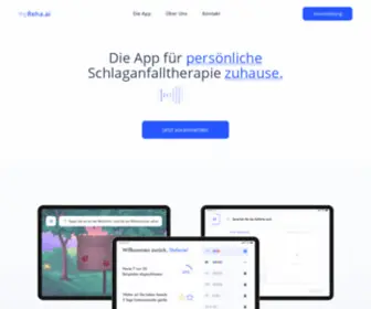 Myreha.ai(Neuro-Reha in der Klinik und zu Hause) Screenshot
