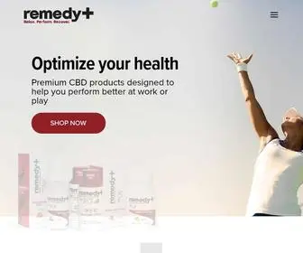 Myremedyproducts.com(Fuel Your Body with Premium Hemp Based Products) Screenshot