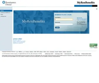 Myrenbenefits.com(Home rendesktop MyRenBenefits) Screenshot