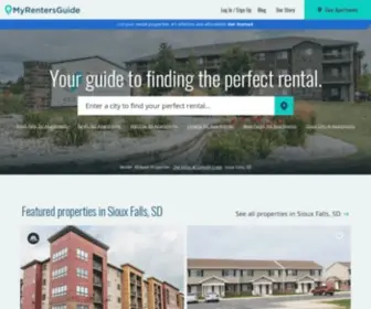 Myrentersguide.com(Apartments and Homes for Rent) Screenshot