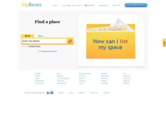Myrents.com.ua(недвижимость Украины) Screenshot