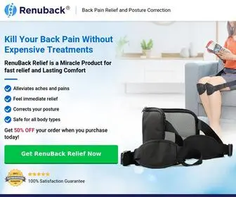 Myrenubackrelief.com(Renuback Relief) Screenshot