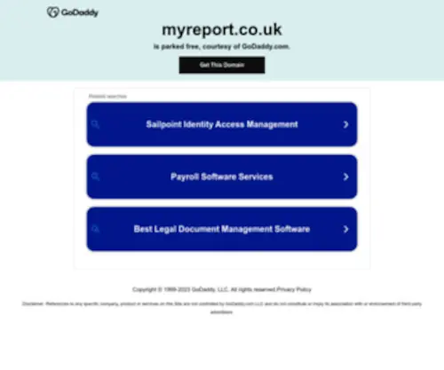 Myreport.co.uk(Get Your Free Credit Score Online Today) Screenshot