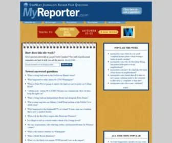 Myreporter.com(Wilmington Star) Screenshot