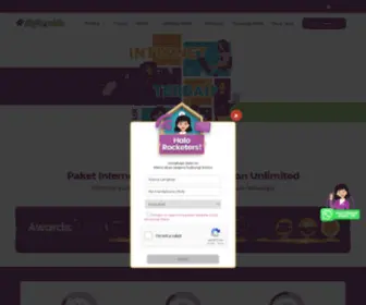 Myrepublic.net.id(Paket Internet Ultra Cepat Anda) Screenshot