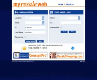 Myresaleweb.com(Because your business is important to us) Screenshot