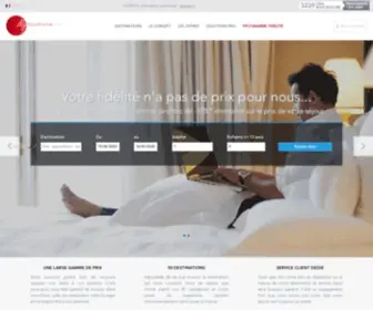 Myresidhome.com(Réservez votre appart hôtel sur le site officiel MyResidhome) Screenshot