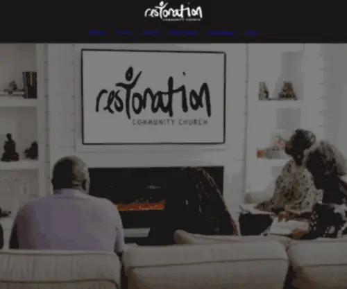 Myrestoration.org(Restoration Community Church) Screenshot