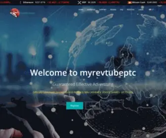 Myrevtubeptc.com(Pre launch of myrevtubeptc We invite you to know our plans below $5 110% ROI) Screenshot