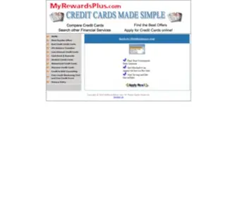 Myrewardsplus.com(Compare Credit Cards) Screenshot