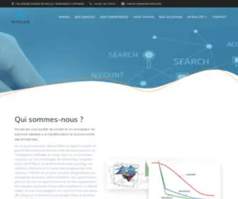 Myriad-Data.com(Front Page) Screenshot