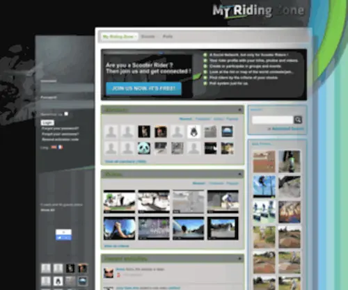 Myridingzone.com(My Riding Zone) Screenshot