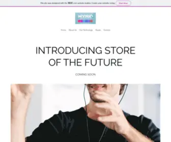 Myriosolution.com(Store of the future) Screenshot