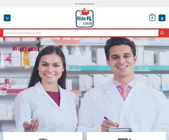 Myriterx.com(Rite Rx Care Pharmacy) Screenshot