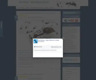 MYrmeblog.pl(Najpopularniejszy blog o mrówkach w Polsce) Screenshot