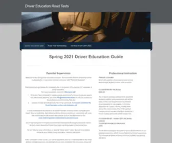 Myroadtest.net(Driver Education Road Tests ) Screenshot