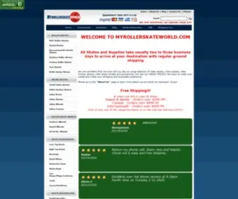 Myrollerskateworld.com(Roller Skates) Screenshot
