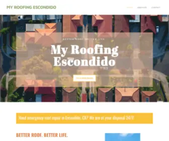 Myroofingescondido.com(My Roofing Escondido) Screenshot