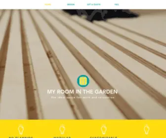 Myroominthegarden.co.uk(My Room in the Garden) Screenshot