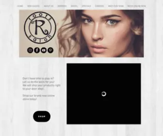 Myrootssalon.com(Roots Salon) Screenshot