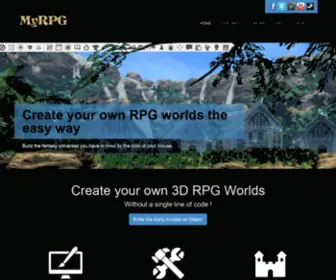 MYRPG.eu(Create your own 3D worlds without a single line of code) Screenshot