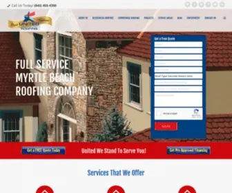 MYRtle-Beach-Roofing.com(United Contractors Roofing) Screenshot